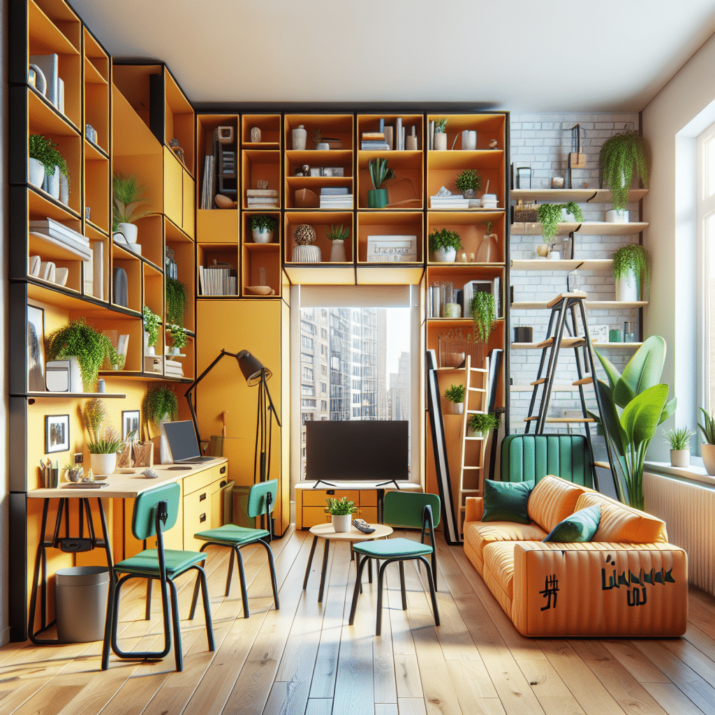 Compact furniture for urban living