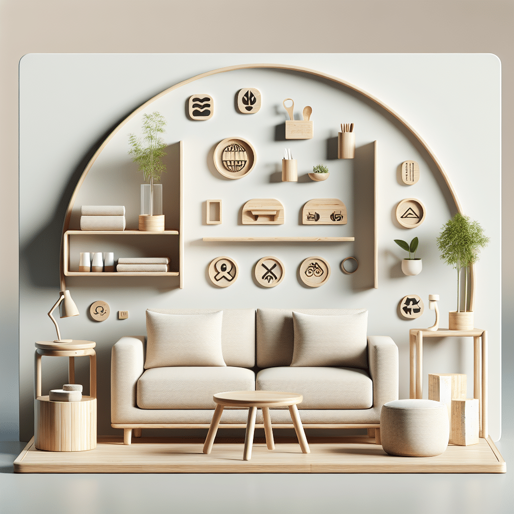 Exploring biodegradable materials for small space furniture