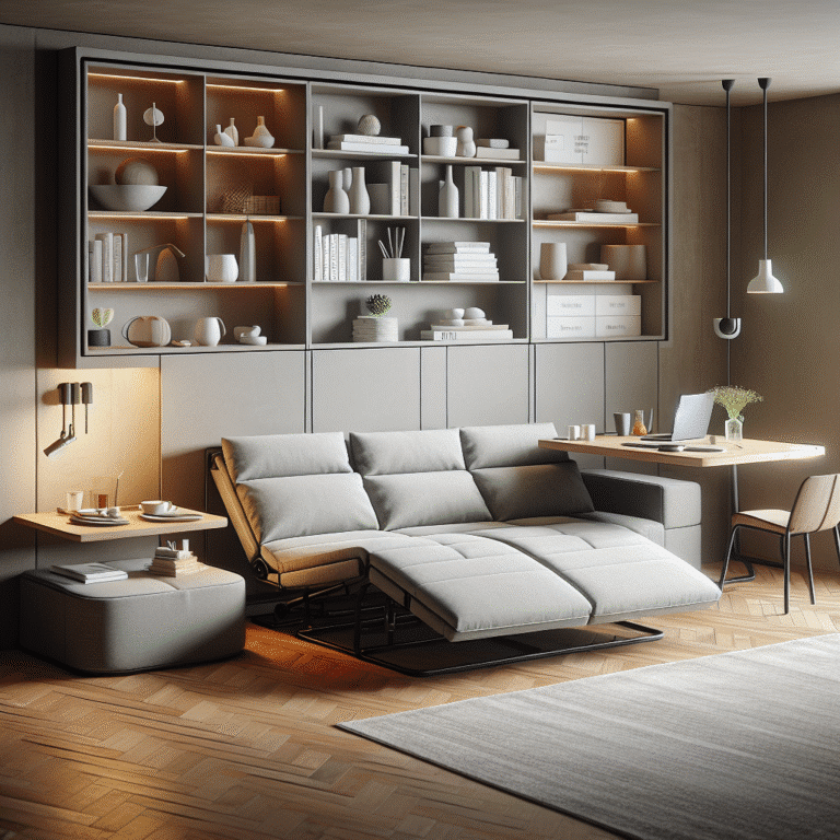 Multipurpose furniture solutions for efficient living