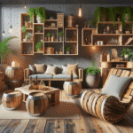 Designing a green living space with sustainable furniture