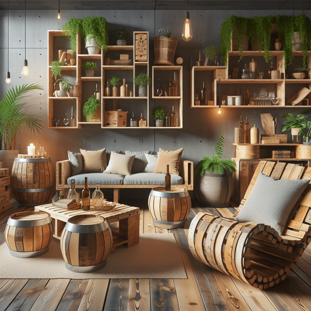 Designing a green living space with sustainable furniture