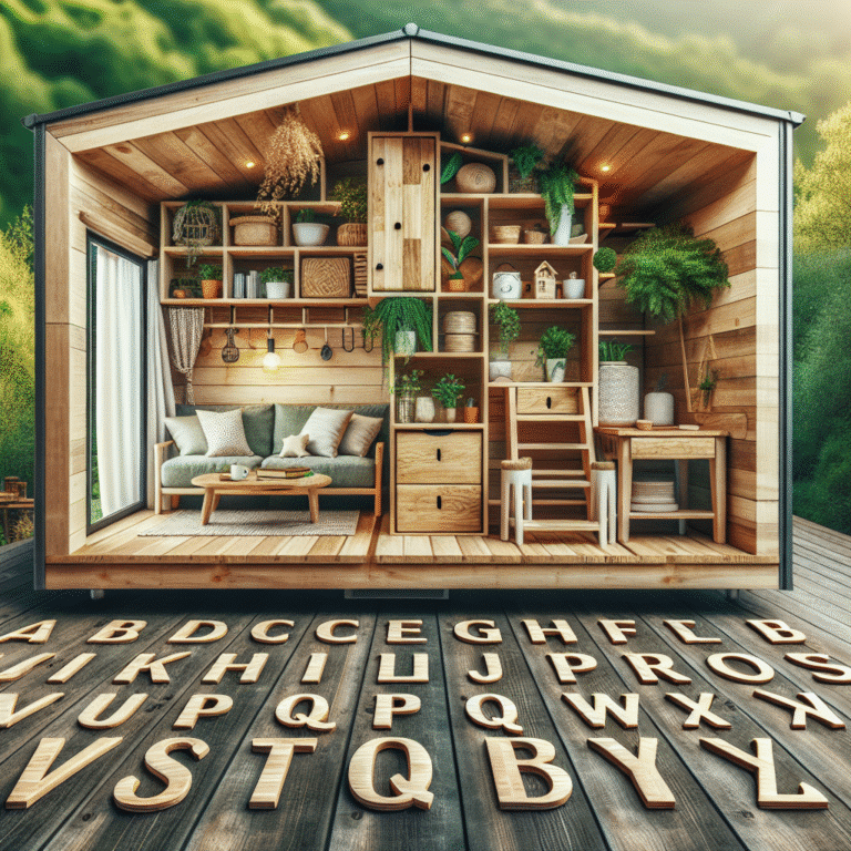 Furniture solutions for eco-conscious tiny home dwellers
