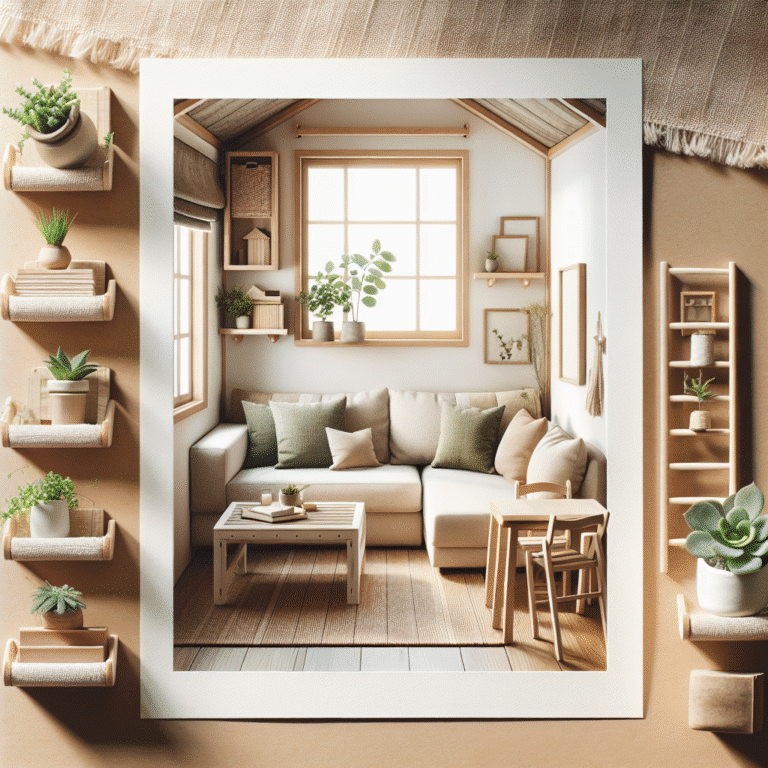 Sustainable upholstery options for tiny home furniture