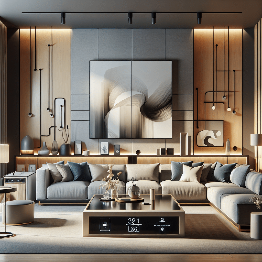 Trendy furniture that integrates technology