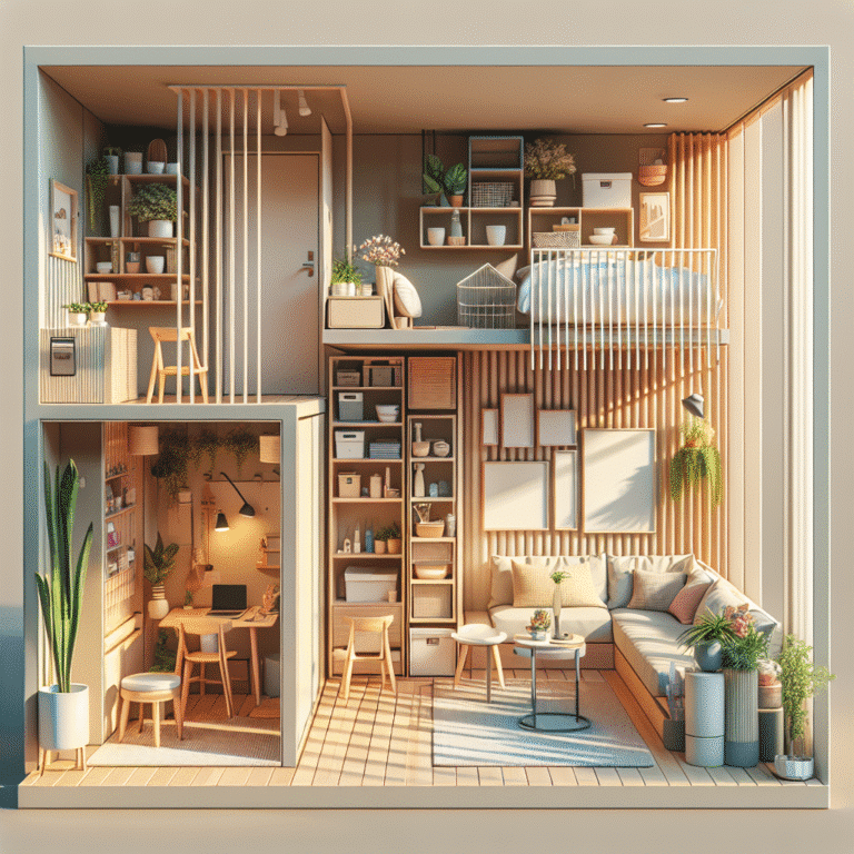 Hidden storage ideas for small apartments