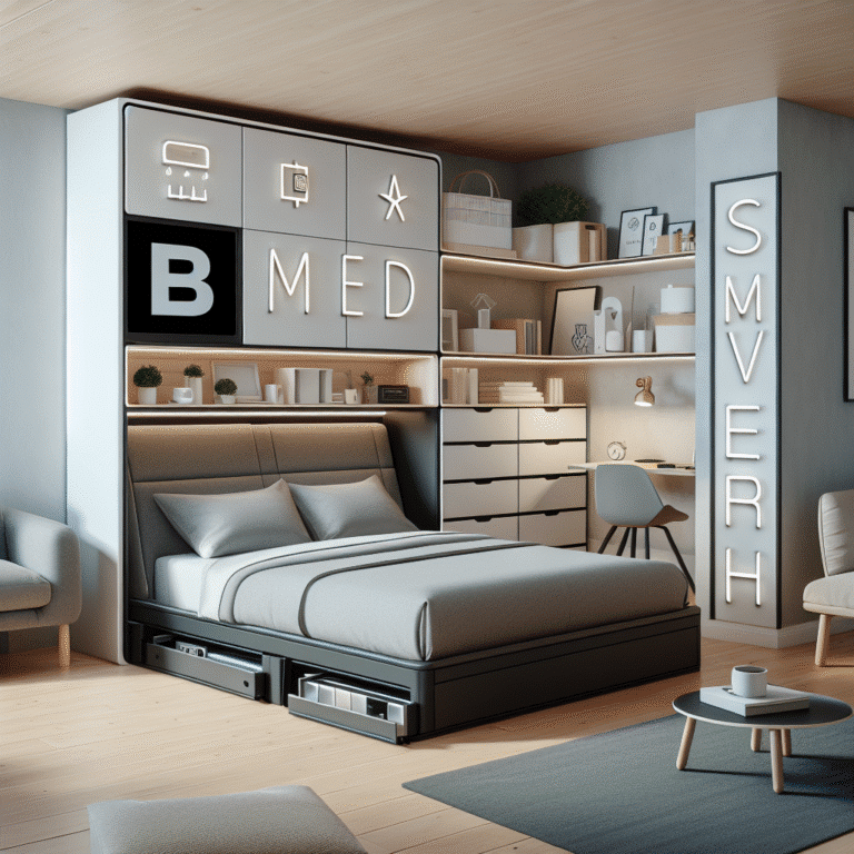 Space-saving smart beds for compact living