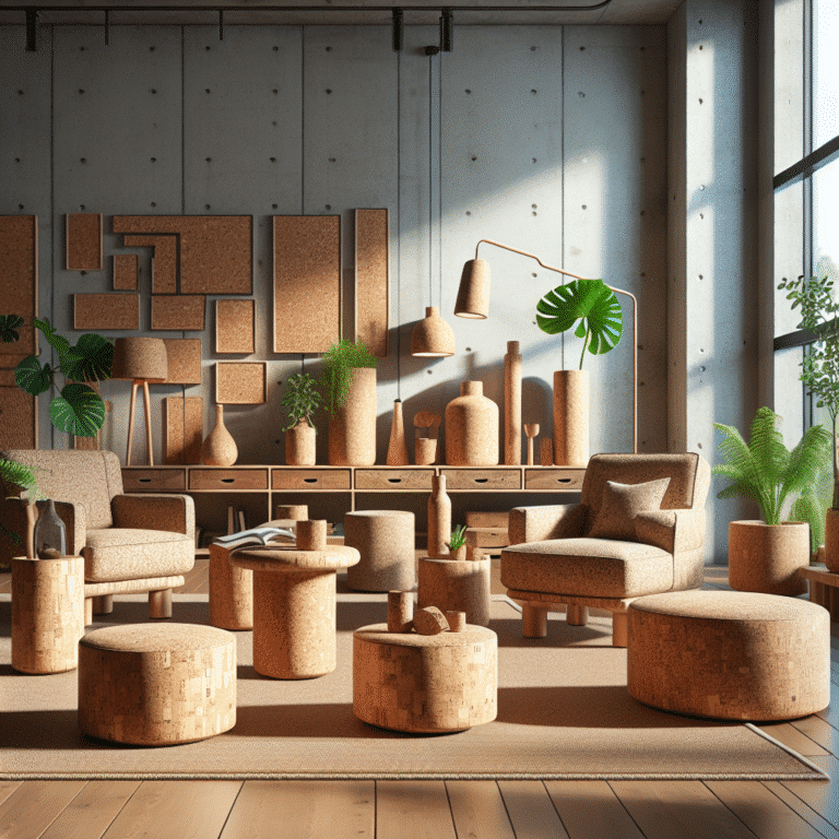 The rise of cork furniture in eco-friendly design