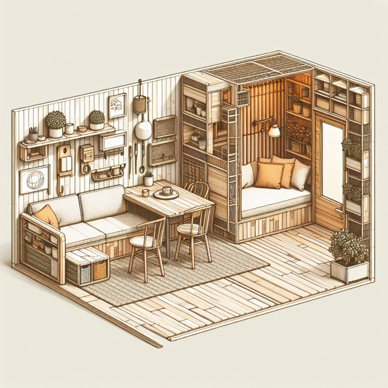 Sustainable design principles for tiny home furniture