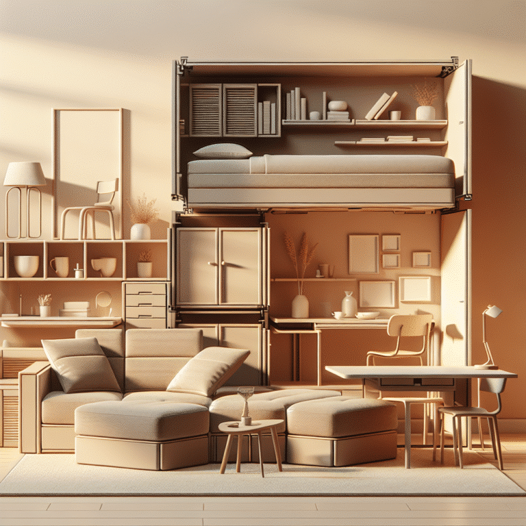 Multi-functional furniture that saves space