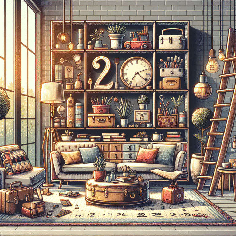 Stylish conversions of everyday items into functional furniture