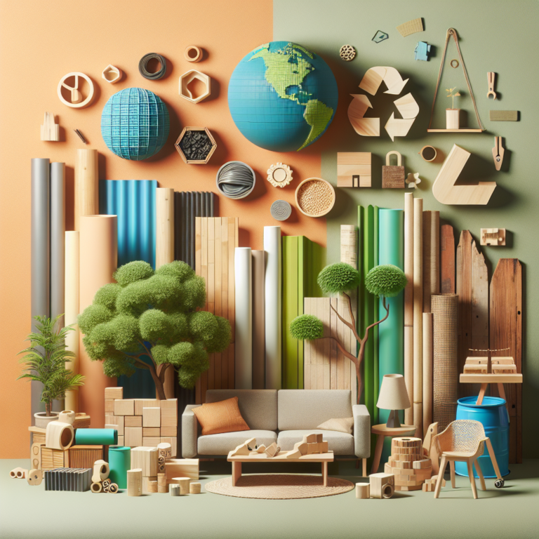 Low-cost sustainable furniture materials