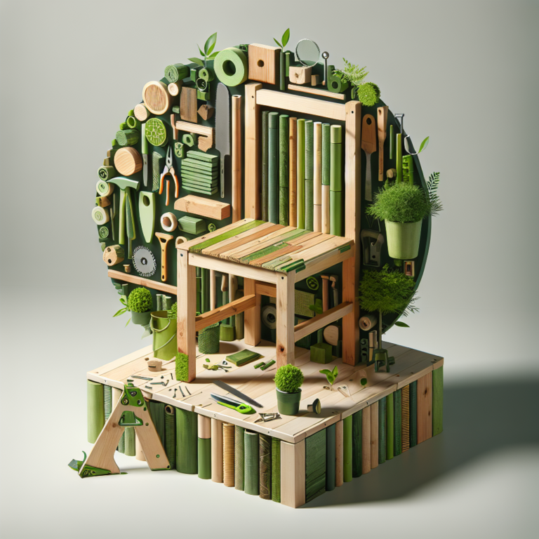 DIY furniture using sustainable materials