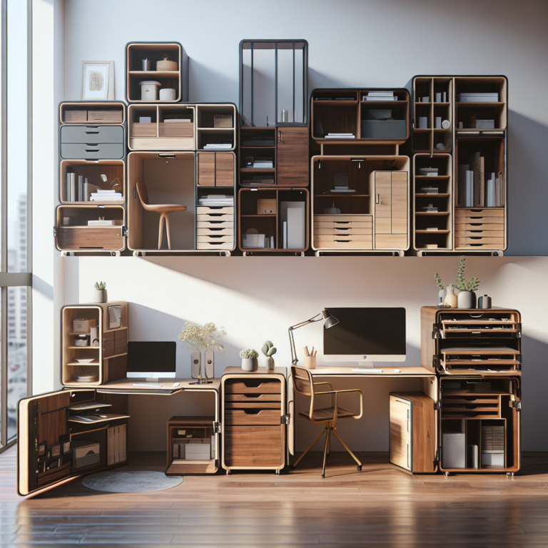 Multipurpose desks for small spaces