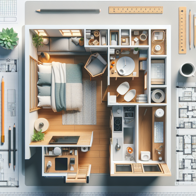 Ideal layouts for efficient tiny apartments