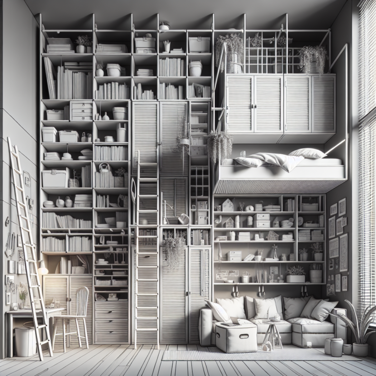 Utilizing vertical space wisely in small areas