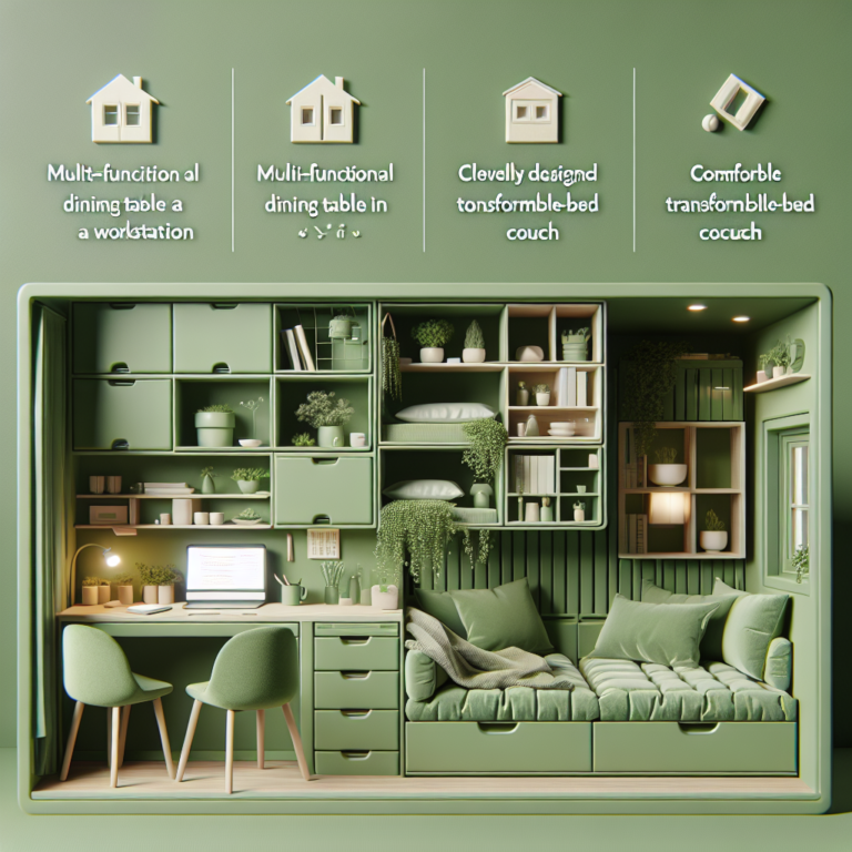 Green furniture for tiny homes