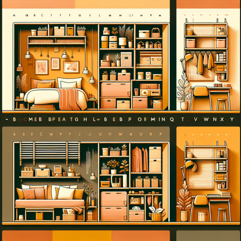 Maximizing storage in small rooms