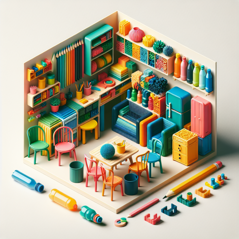 Recycled plastic furniture ideas