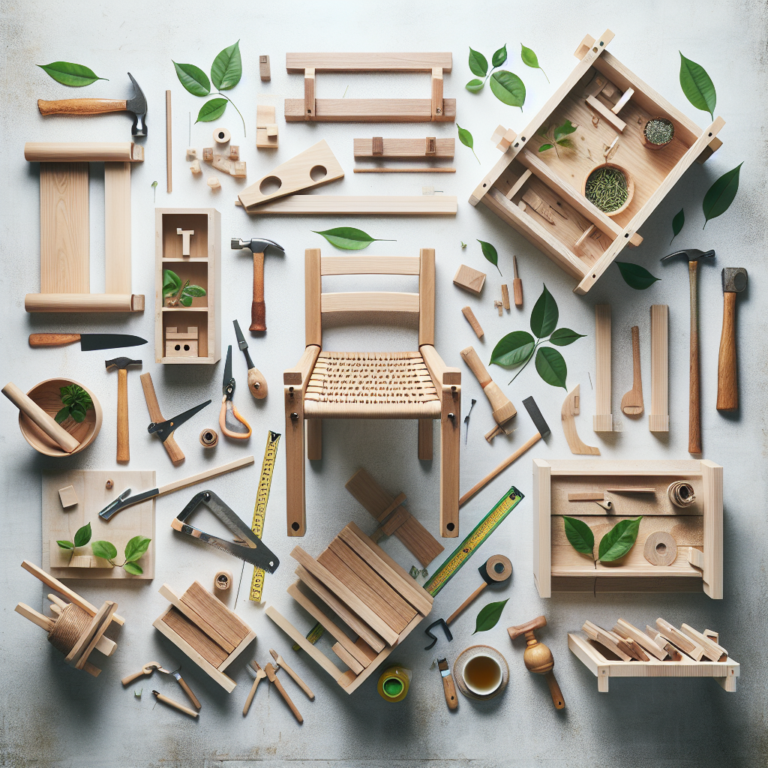 Handmade eco-friendly furniture projects