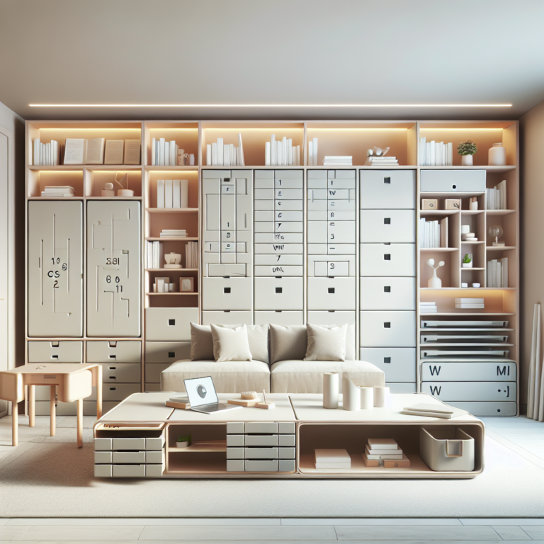 Easy DIY smart storage furniture