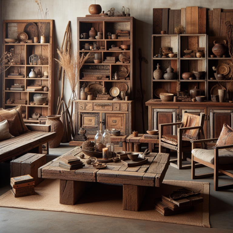 Reclaimed wood furniture projects