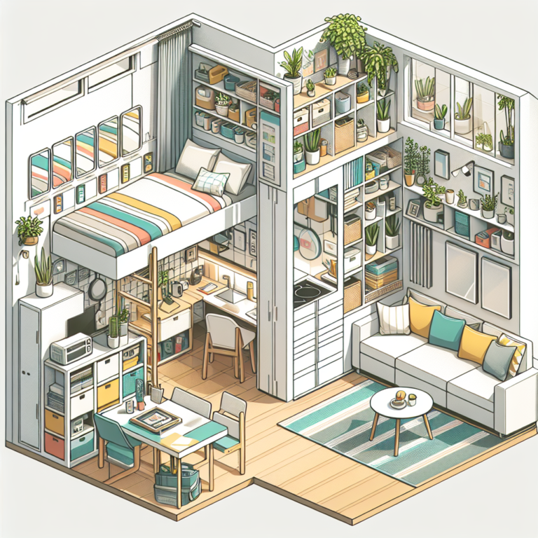 Maximizing efficiency in tiny apartments