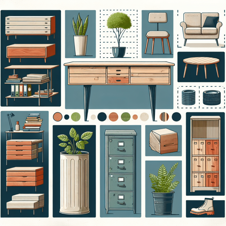 Upcycled furniture materials guide