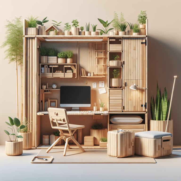 Eco-friendly furniture for small spaces