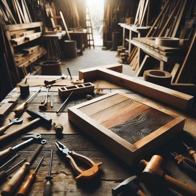 DIY furniture with reclaimed wood