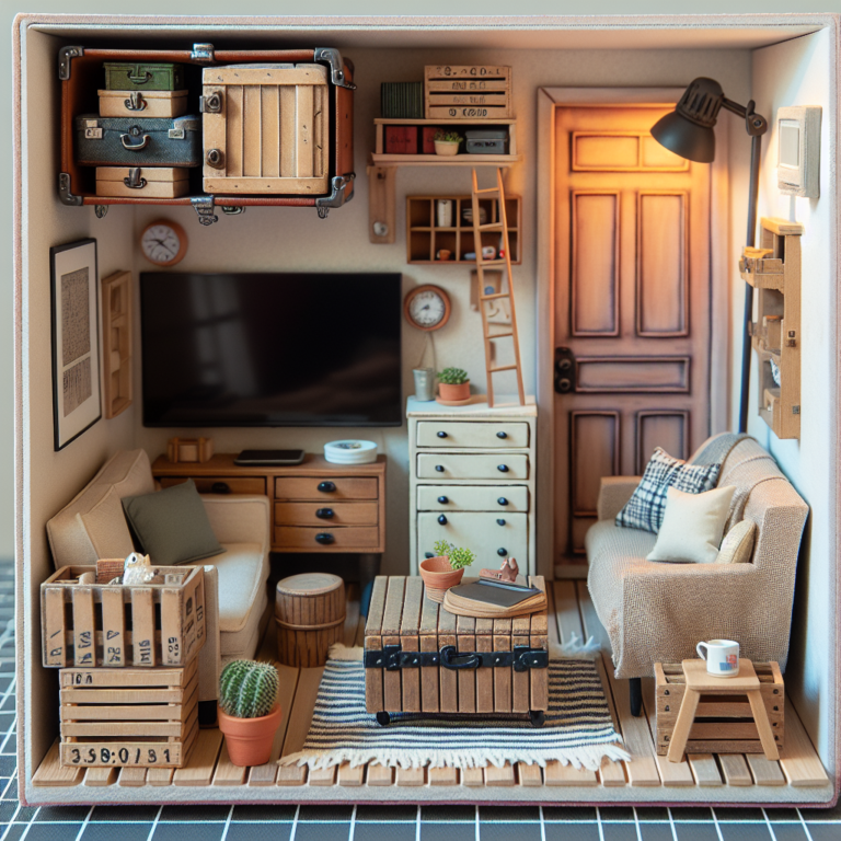 DIY upcycled furniture ideas for tiny apartments
