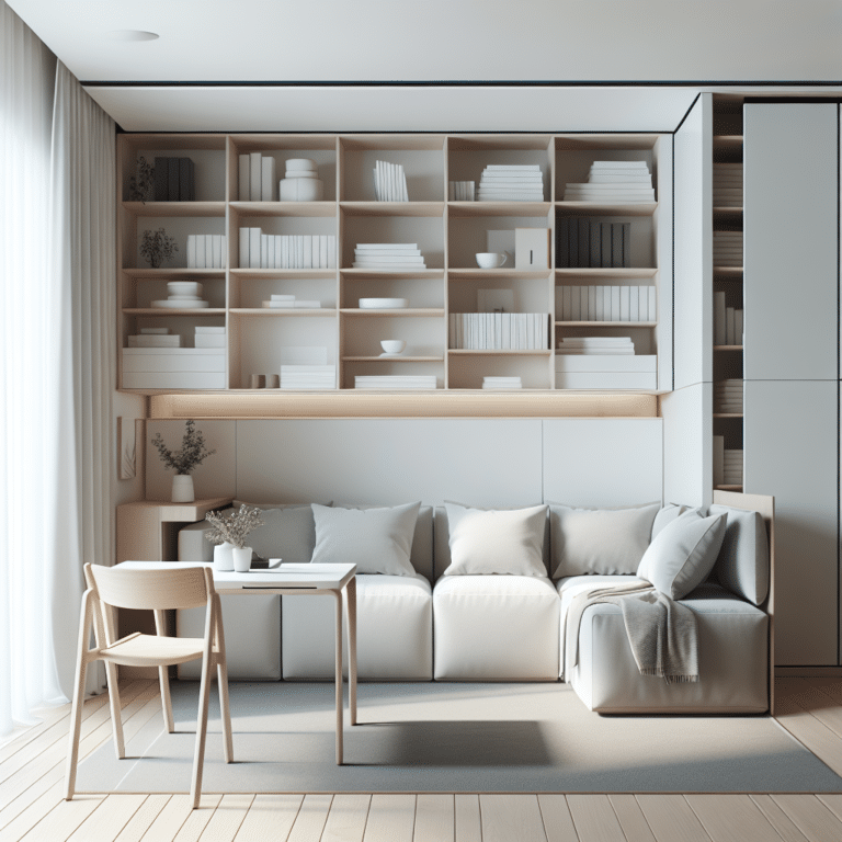 Space-saving furniture pieces for minimalist lifestyles