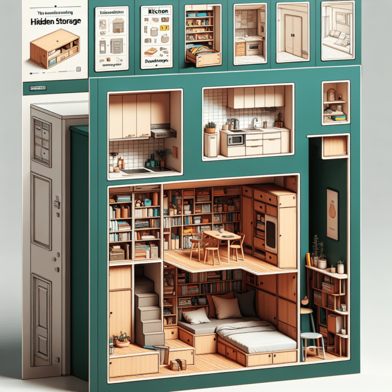 Hidden storage ideas for small apartments