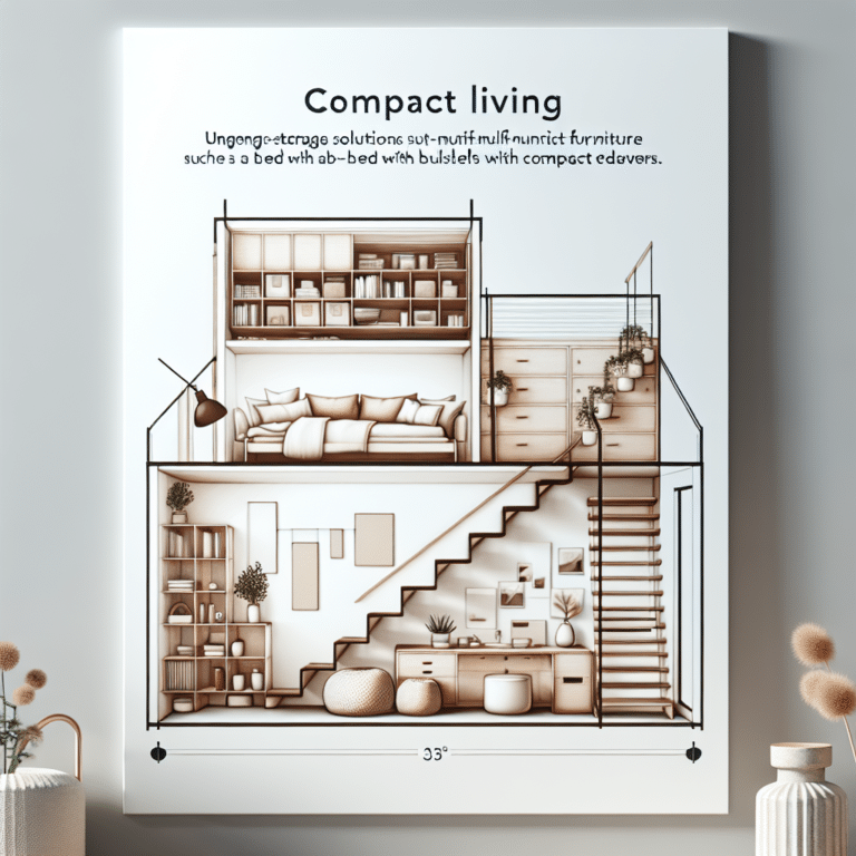 Innovative storage solutions for compact living