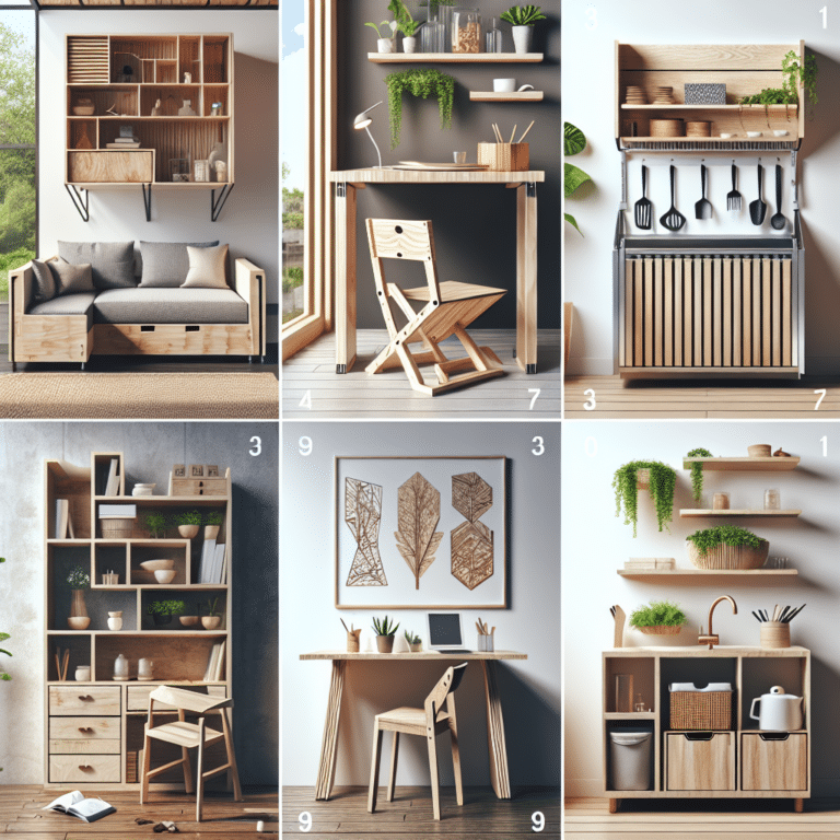 Fun DIY projects for tiny home furniture upgrades