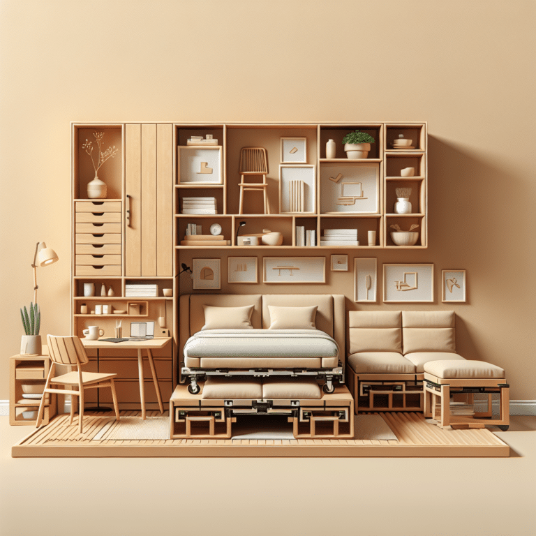 Multi-functional furniture for small spaces