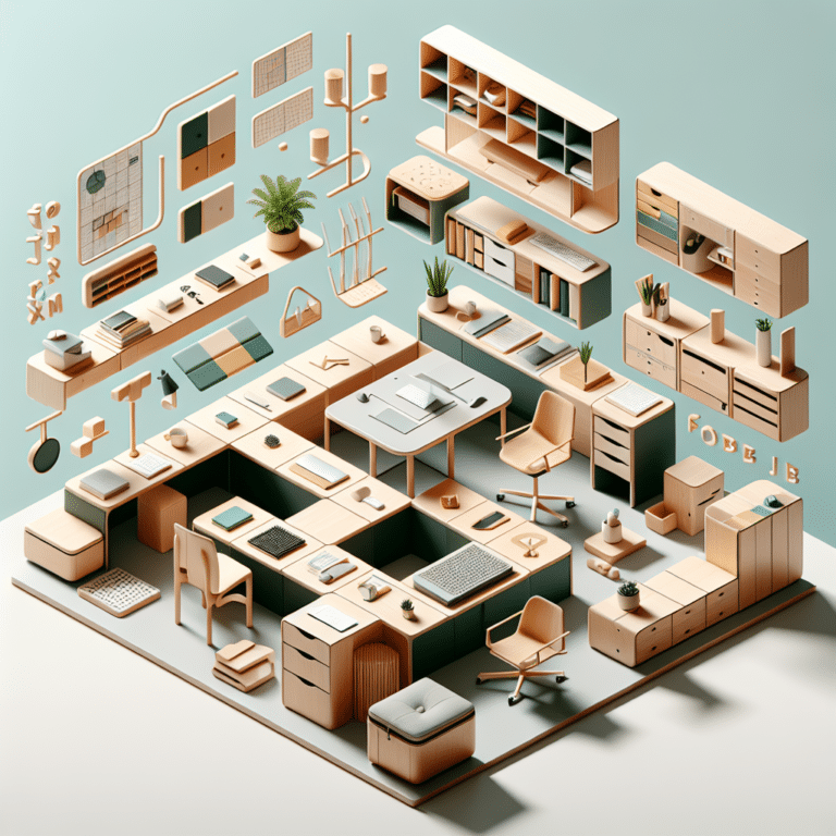 Multipurpose desks for small spaces