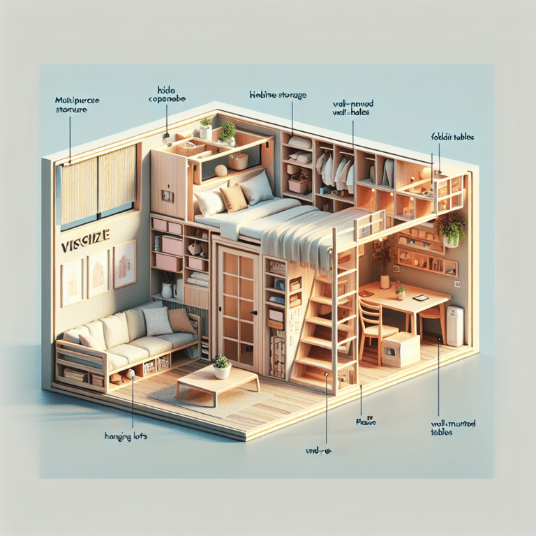 Smart storage solutions for tiny homes