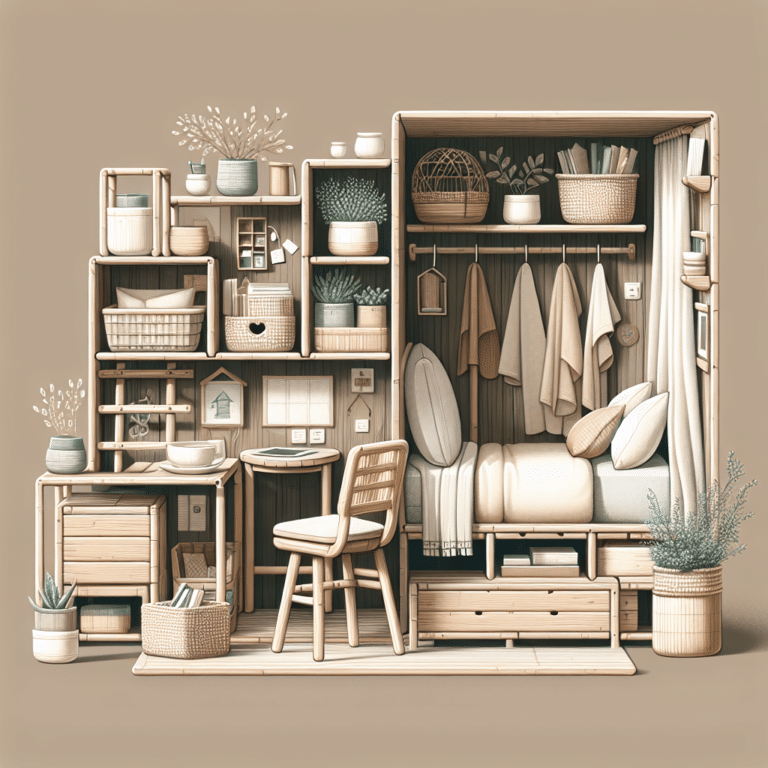Sustainable materials for tiny home furniture