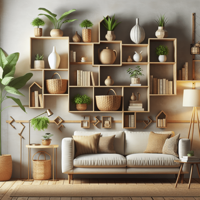 Easy DIY shelving solutions for maximizing apartment storage