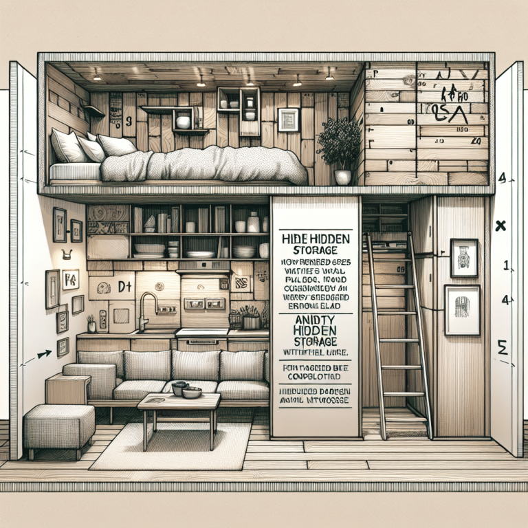 Transforming your tiny home with hidden storage