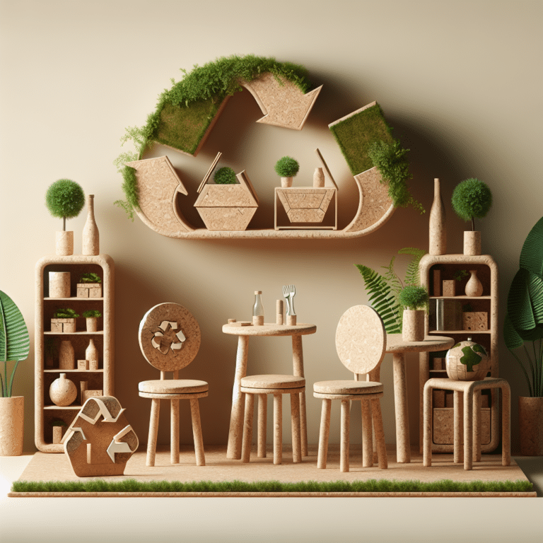 The versatility of cork in sustainable furniture design