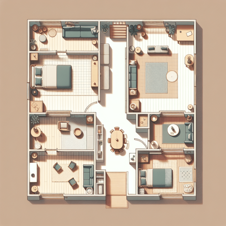 Tiny home layout ideas with smart furniture
