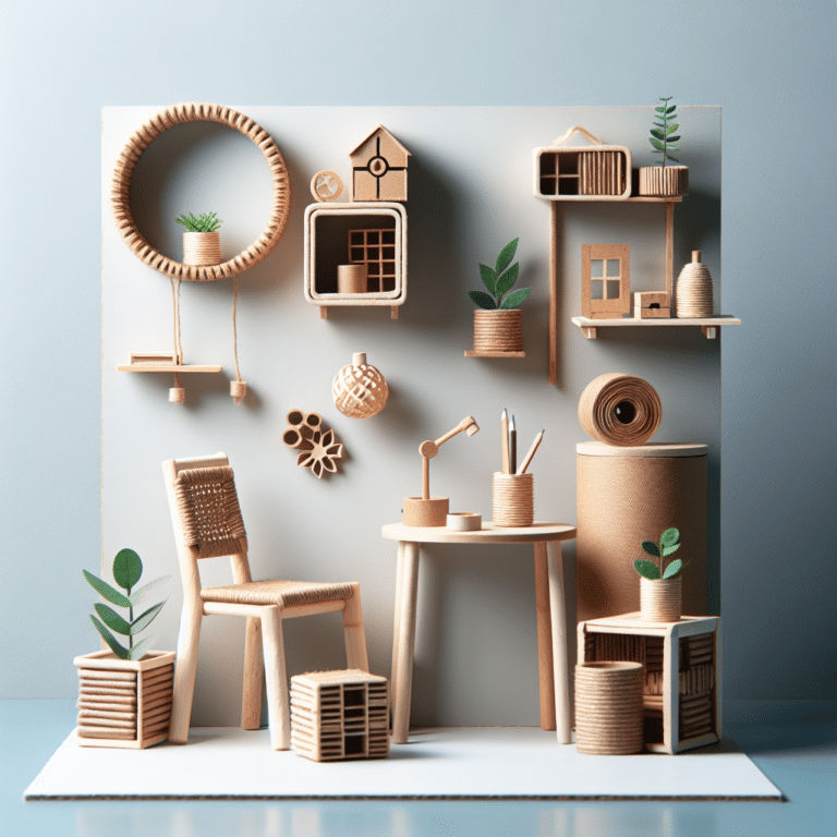 DIY recycled furniture for tiny apartments