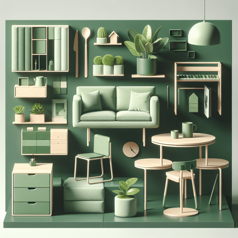 Green furniture for tiny homes
