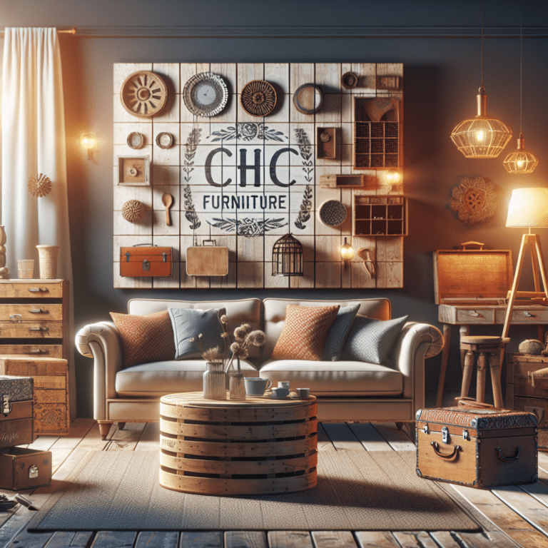 Creating chic furniture with upcycled materials