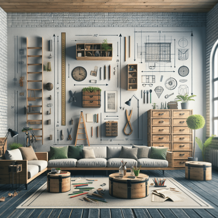 Using recycled furniture for space optimization