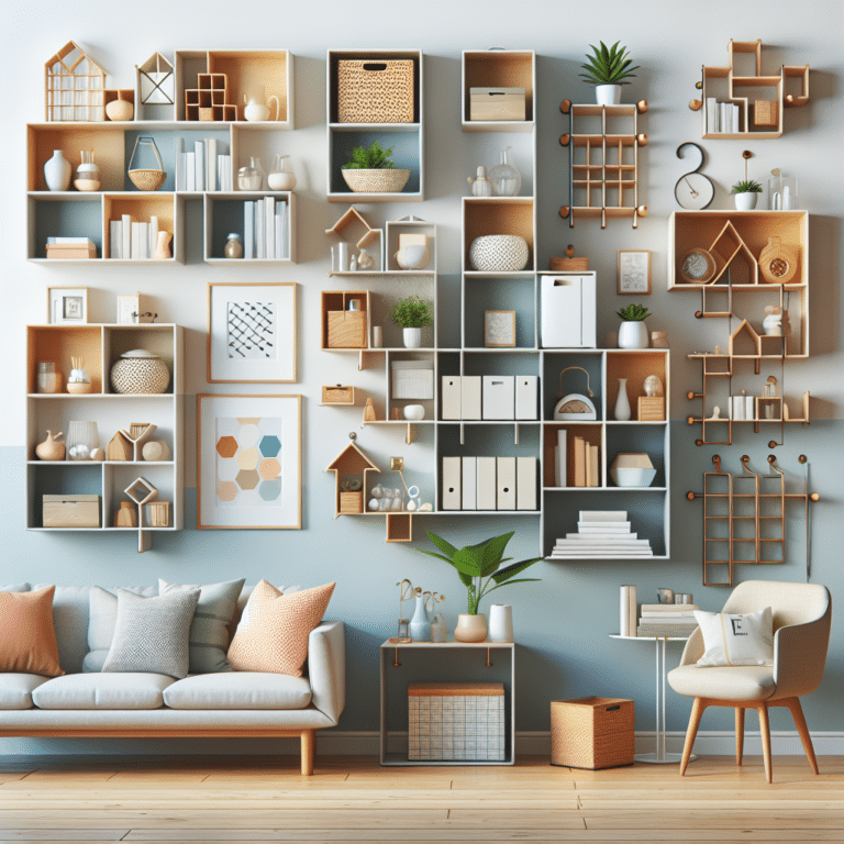 Easy DIY shelving solutions for maximizing apartment storage