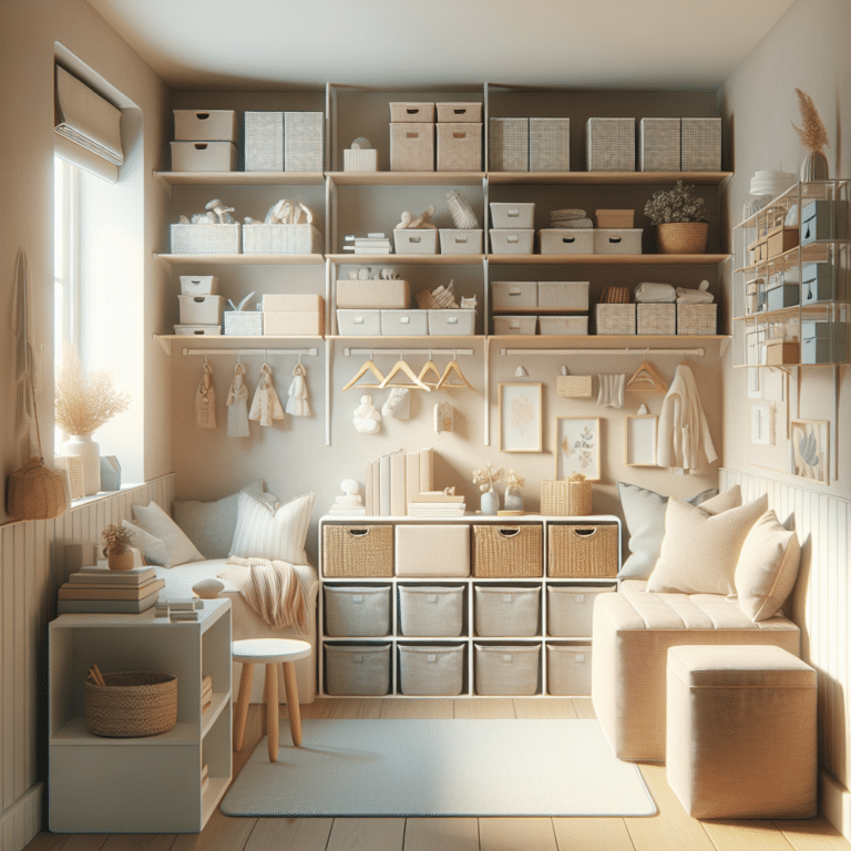 Maximize storage in small rooms
