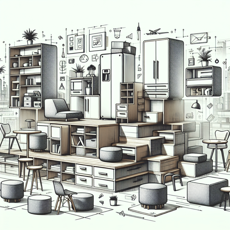 Innovative ways to create space-efficient furniture