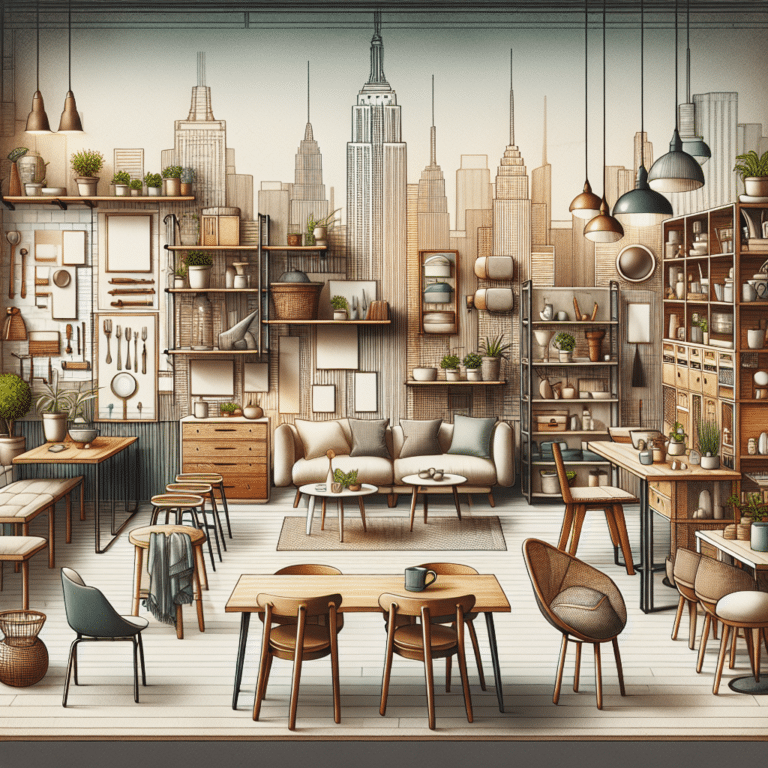 Stylish and sustainable DIY furniture for urban living